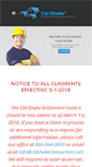 Mobile Screenshot of calshakeclassaction.com